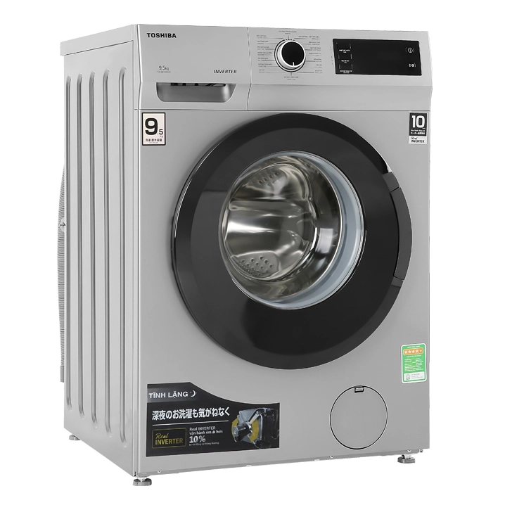 Máy giặt Toshiba Inverter 9.5 Kg TW-BK105S3V(SK) lồng ngang - Ảnh 2