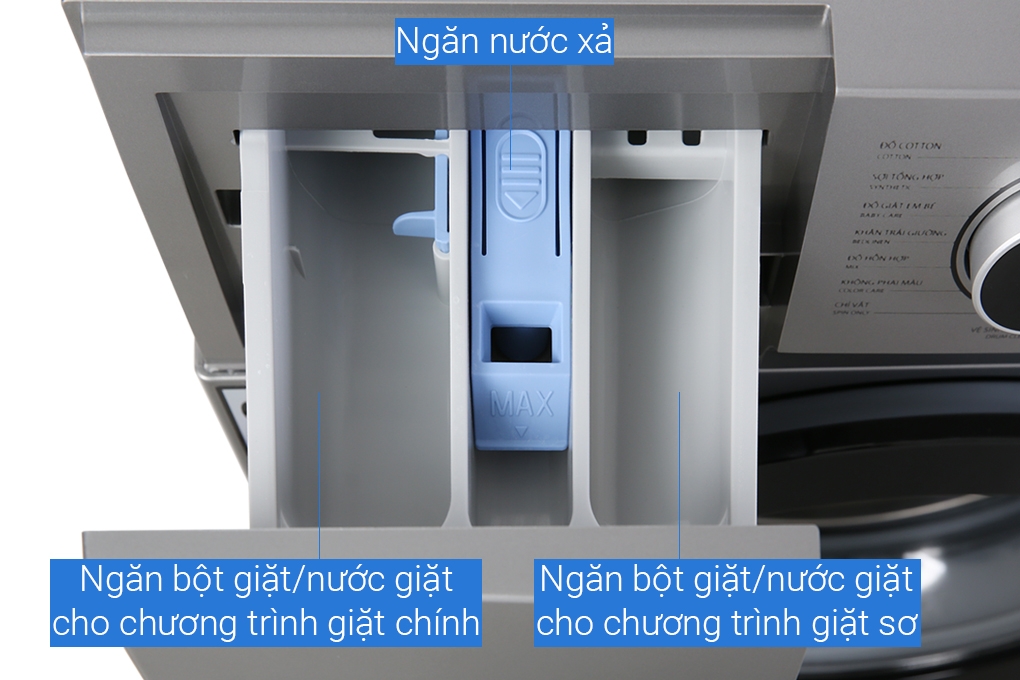 Máy giặt Toshiba Inverter 9.5 Kg TW-BK105S3V(SK) lồng ngang - Ảnh 5