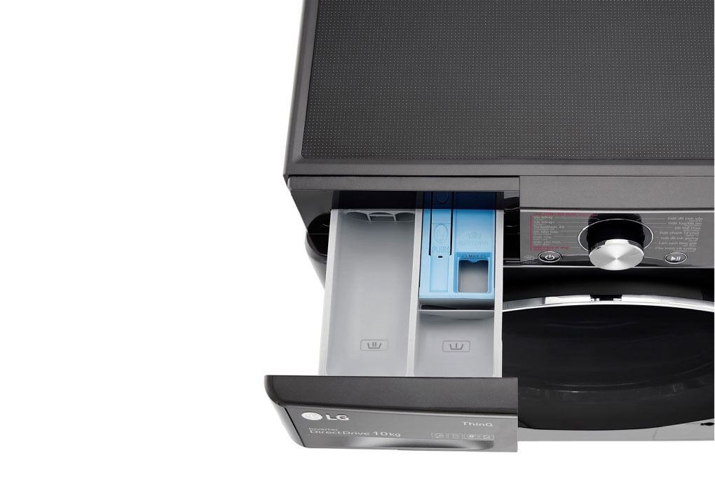 Máy giặt LG Inverter 10 kg FV1410S3B lồng ngang - Ảnh 6