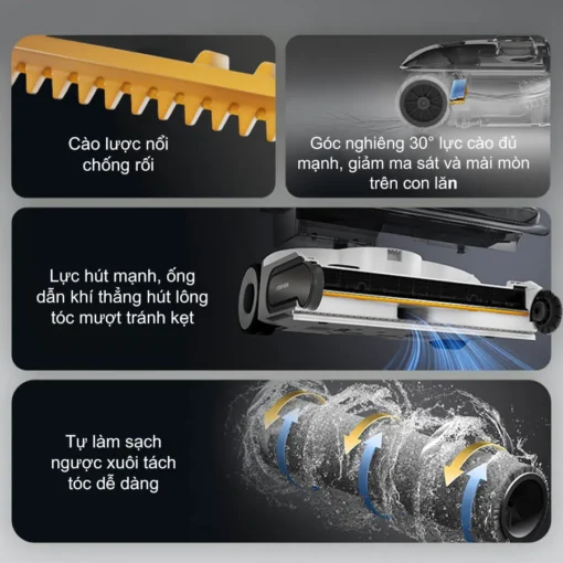 Máy hút bụi lau nhà cầm tay Roborock F25 ACE - Ảnh 4